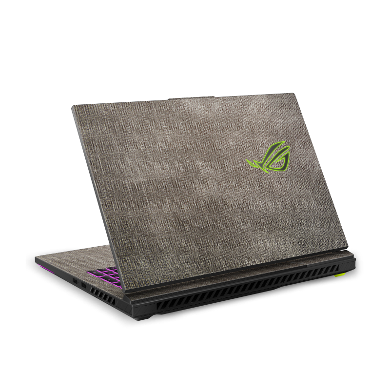 ASUS ROG Strix G16 (2025) Cowboy Fabric Skins Black