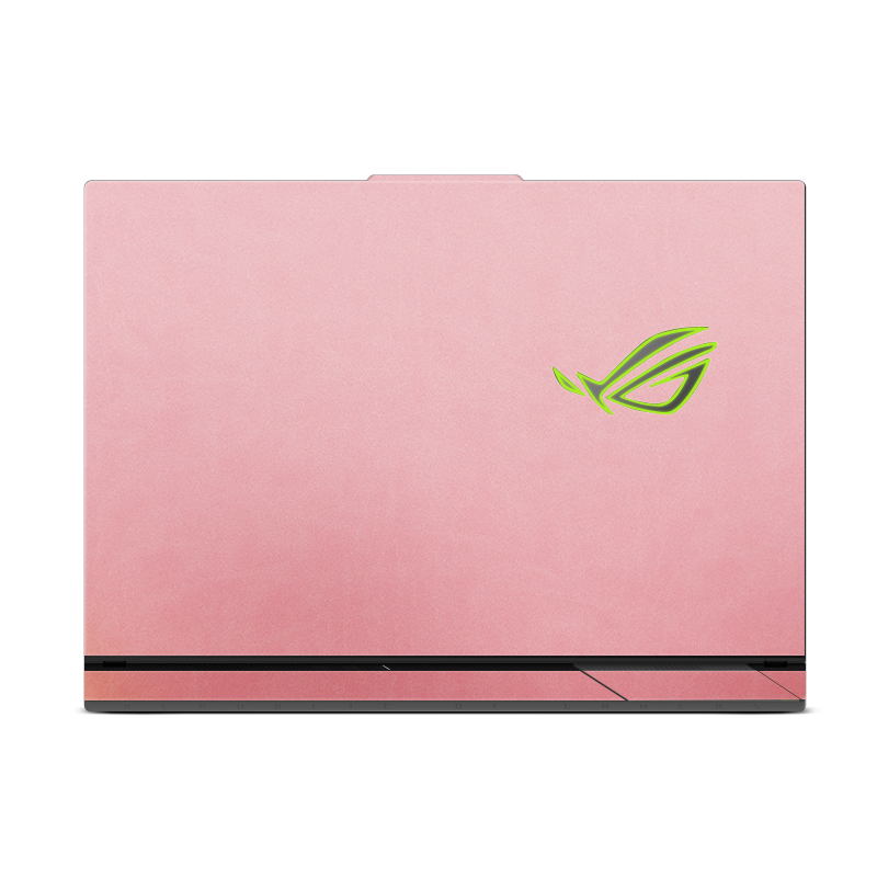 ASUS ROG Strix G16 (2025) Plain color Leather Skins Pink
