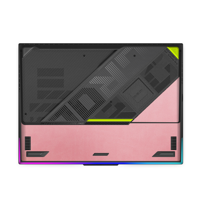 ASUS ROG Strix G16 (2025) Plain color Leather Skins Pink