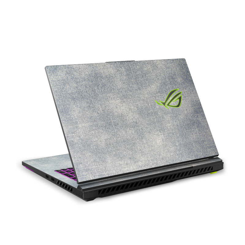ASUS ROG Strix G18 (2025) Cowboy Fabric Skins Blue