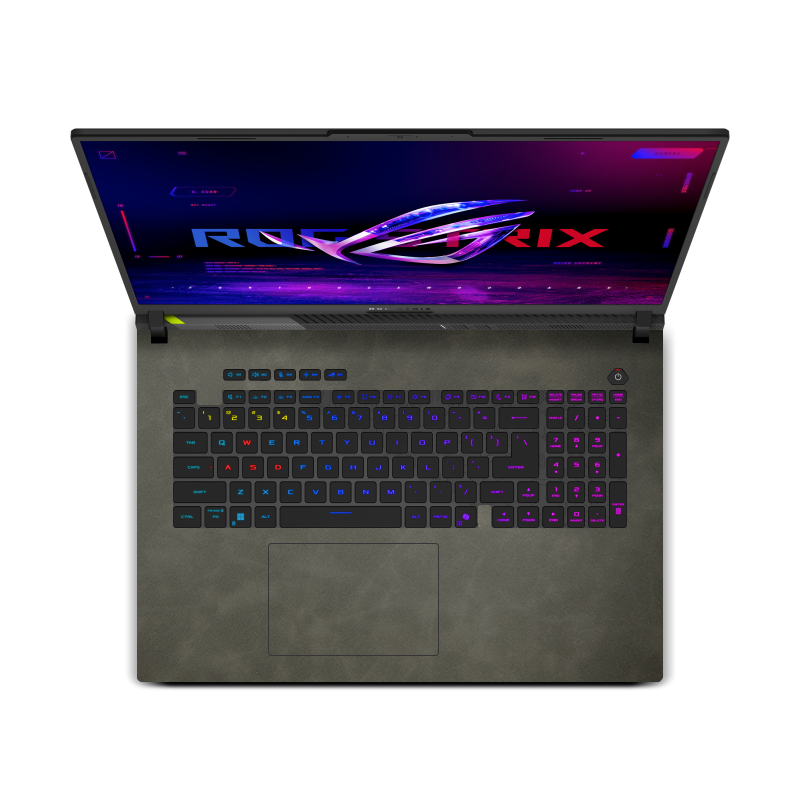 ASUS ROG Strix G18 (2025) Scrub Leather Skins Gray