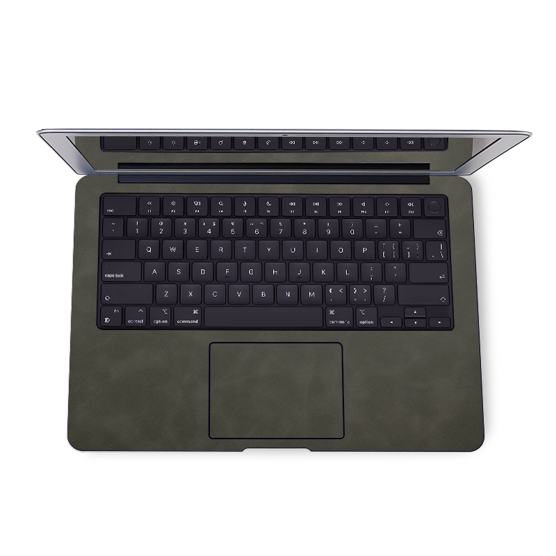 MacBook Air 15 M3/M2(2023-2024)Scrub Color Leather Skins Gray