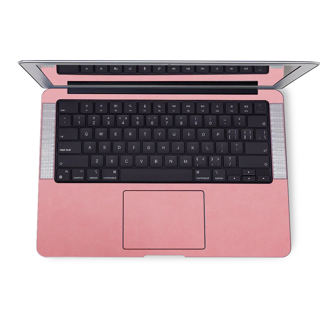 MacBook Air 15 M4 2025 Plain color Leather Pink