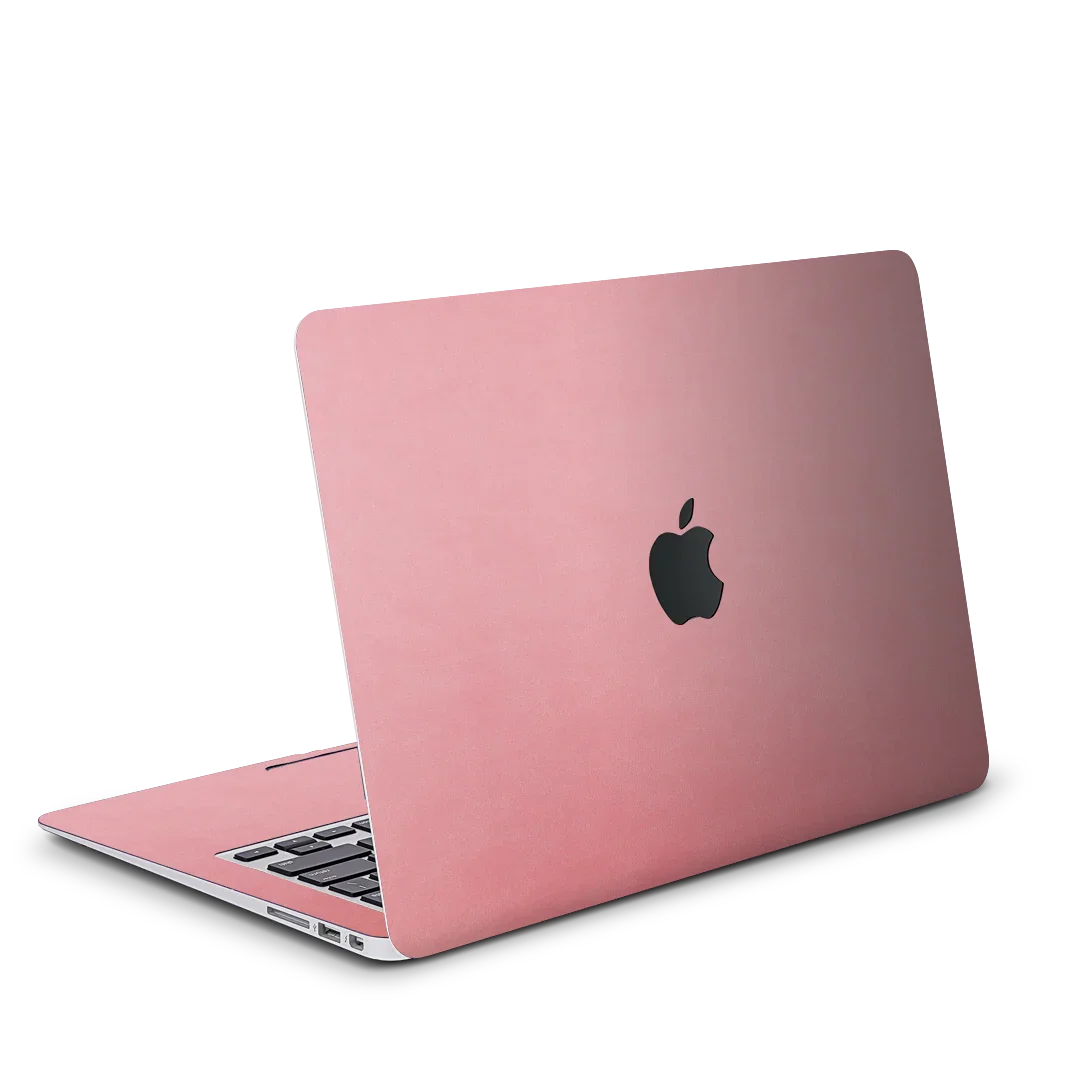 MacBook Air 15 M4 2025 Plain color Leather Pink