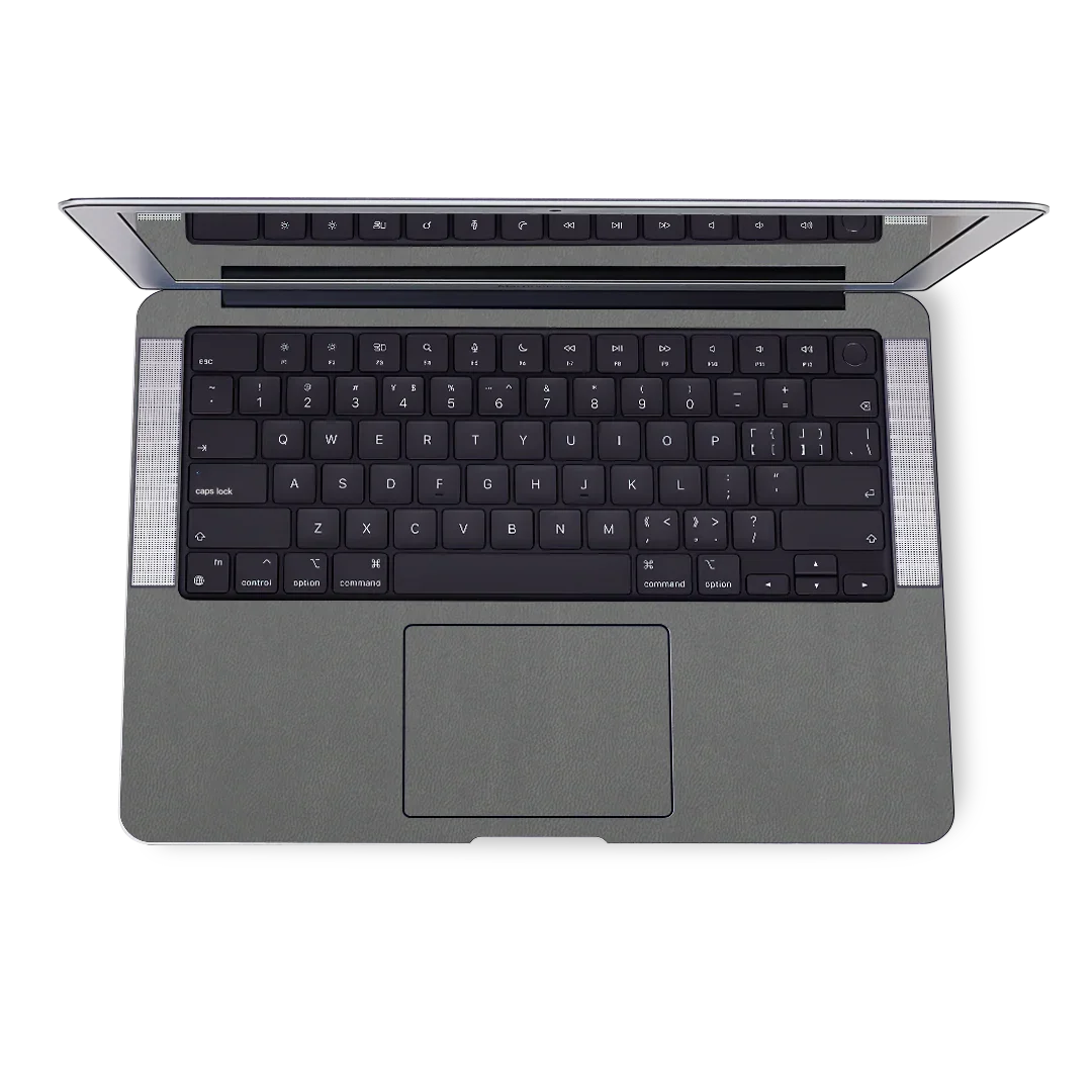 MacBook Air 15 M4 2025 Plain color Leather Gray