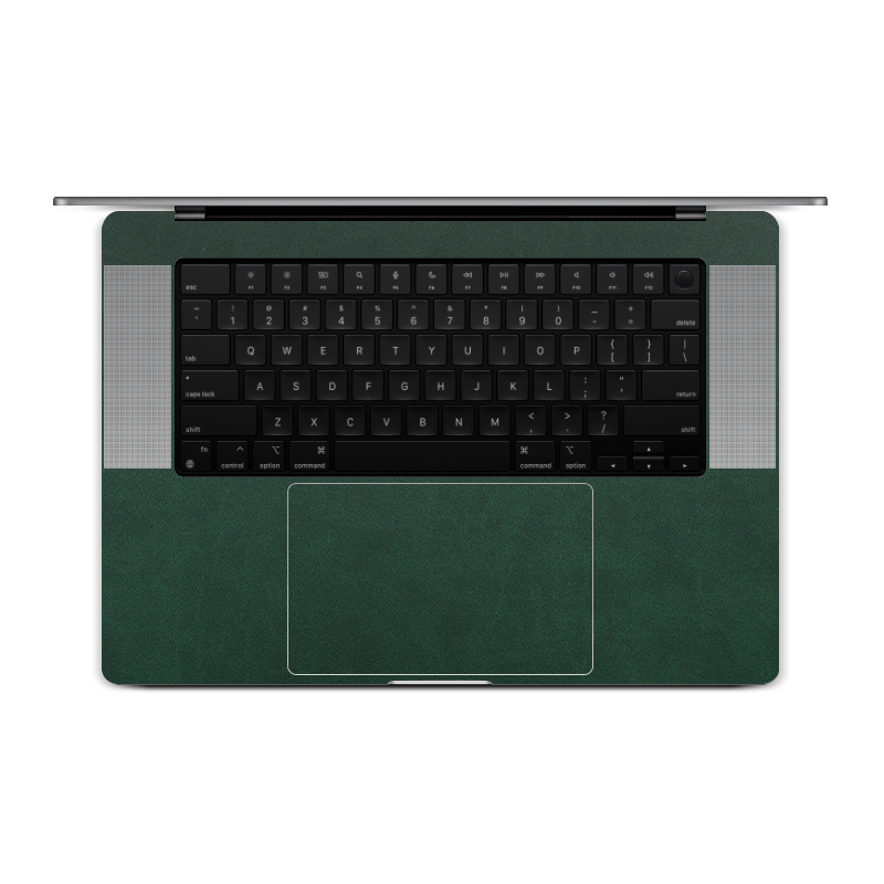 MacBook Pro 16 M4 2024 Plain color Leather Green