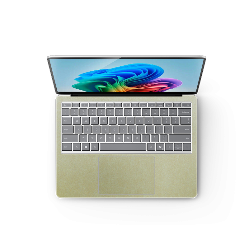 Surface Laptop Plain Color Leather Skins Gold