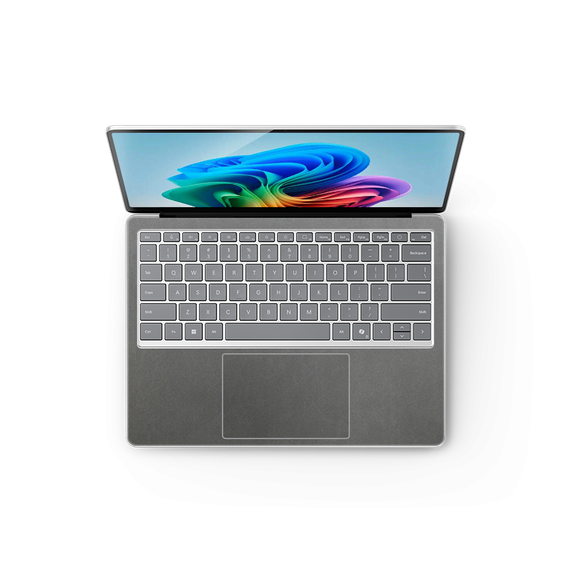 Surface Laptop Plain Color Leather Skins Gray