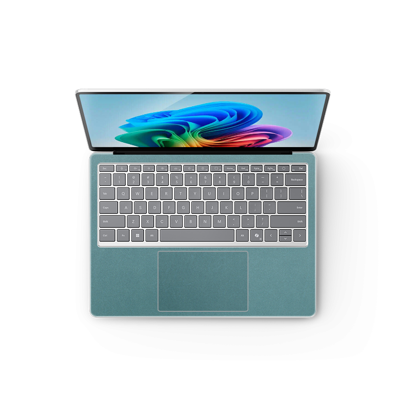Surface Laptop Plain Color Leather Skins Teal