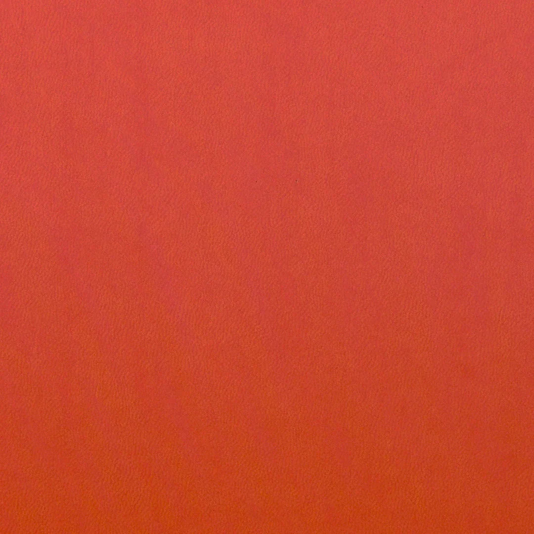 Vegan Leather MacBook Skin for Pro & Air – Minimalist Laptop Cover Orange Red