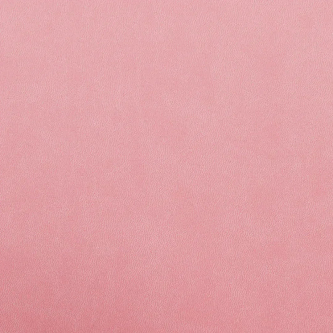 Plain pink leather texture, soft pastel color, smooth surface background