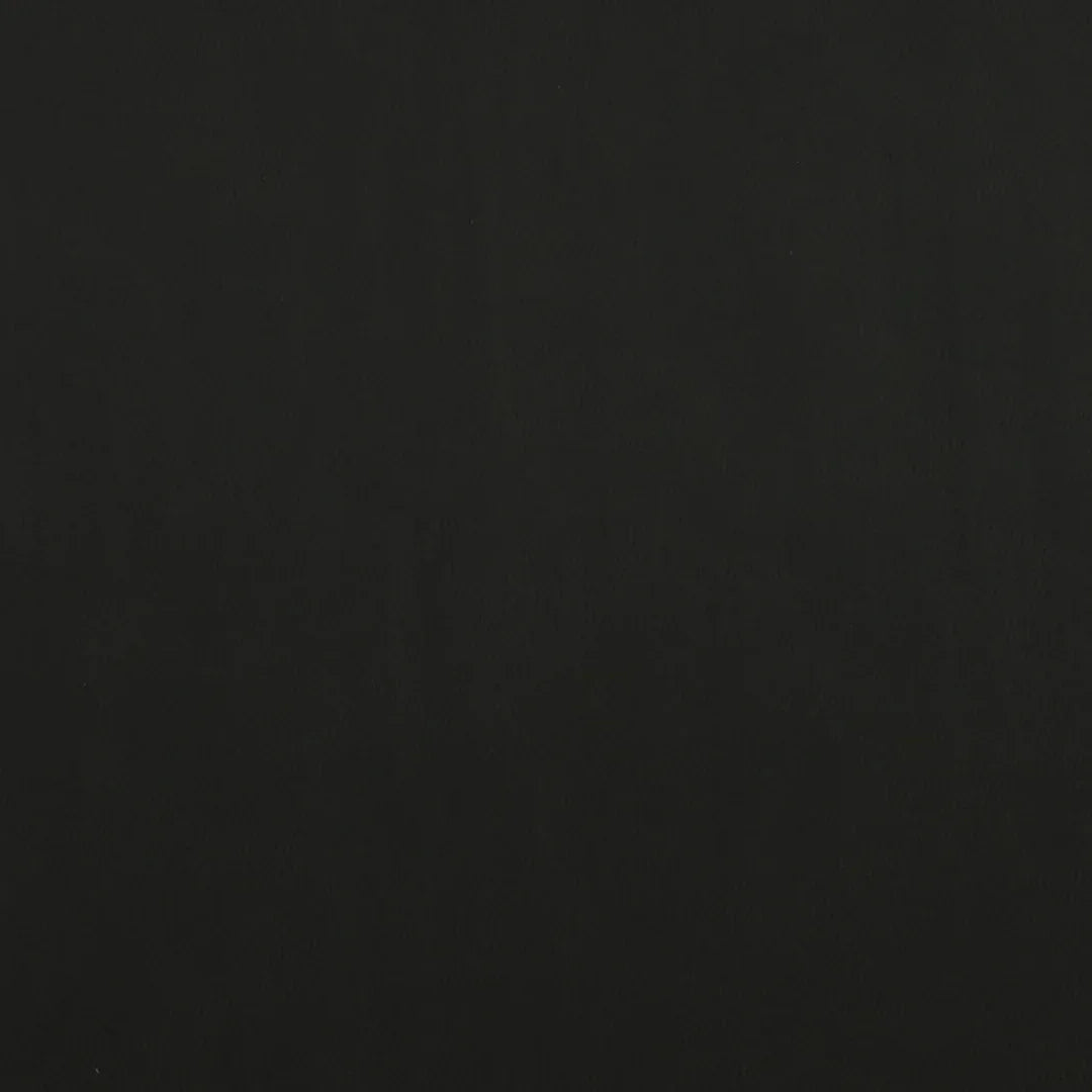 Plain black leather texture background, smooth surface, leather material sample