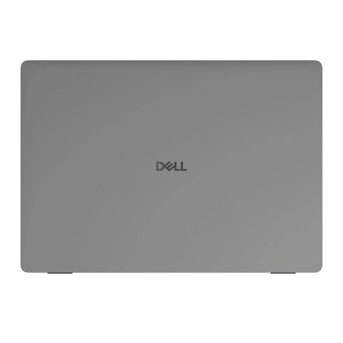 Original Gray plain synthetic leather Dell business laptop skin, sku-a view. Rendered on Dell Pro 16 PC16250; exact cuts follow the selected model and coverage.
