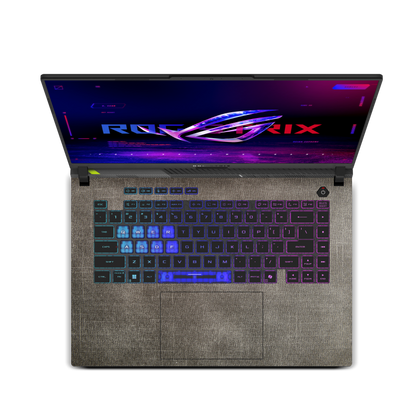 ASUS ROG Strix G16 (2025) Cowboy Fabric Skins Black