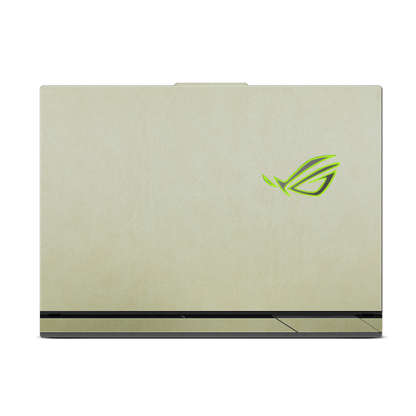 ASUS ROG Strix G16 (2025) Plain color Leather Skins Gold