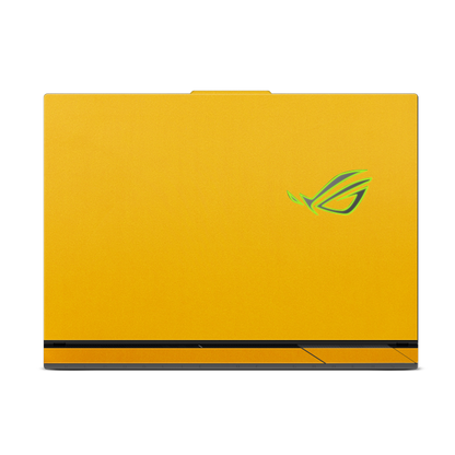 ASUS ROG Strix G16 (2025) Plain color Leather Skins Yellow