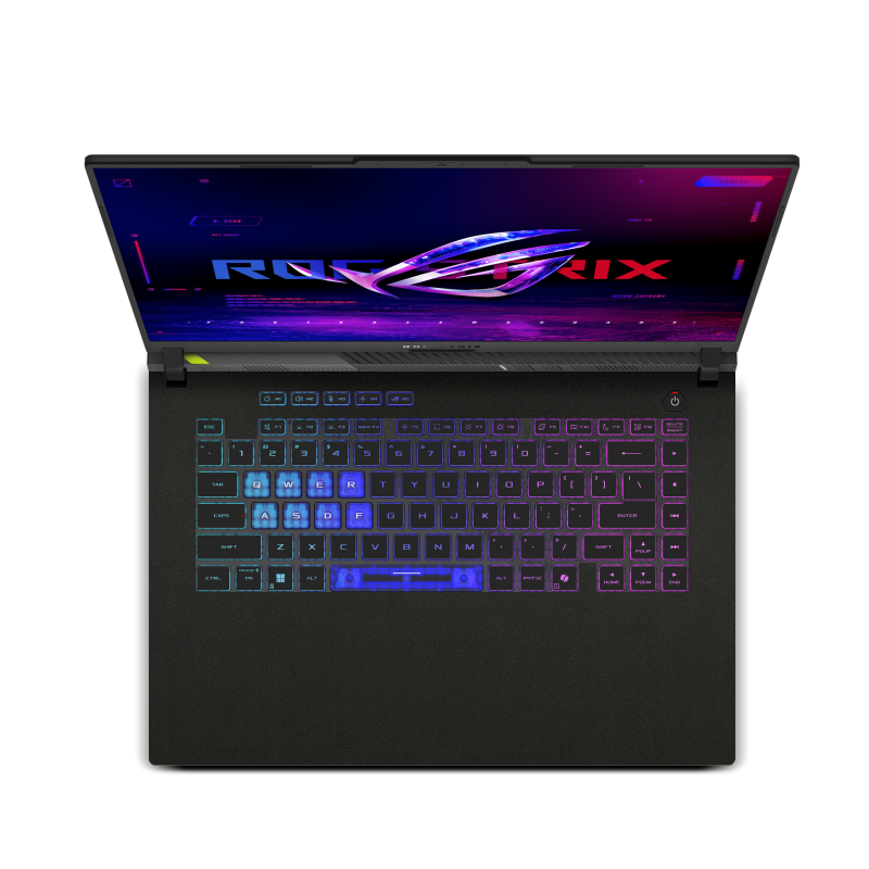 ASUS ROG Strix G16 (2025) Plain color Leather Skins Black