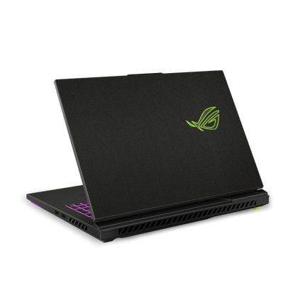 ASUS ROG Strix G16 (2025) Plain color Leather Skins Black