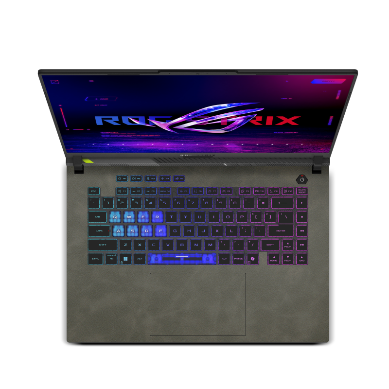 ASUS ROG Strix G16 (2025) Scrub Leather Skins Gray