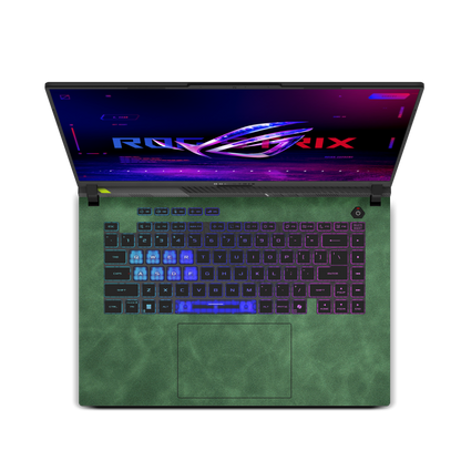 ASUS ROG Strix G16 (2025) Scrub Leather Skins Green