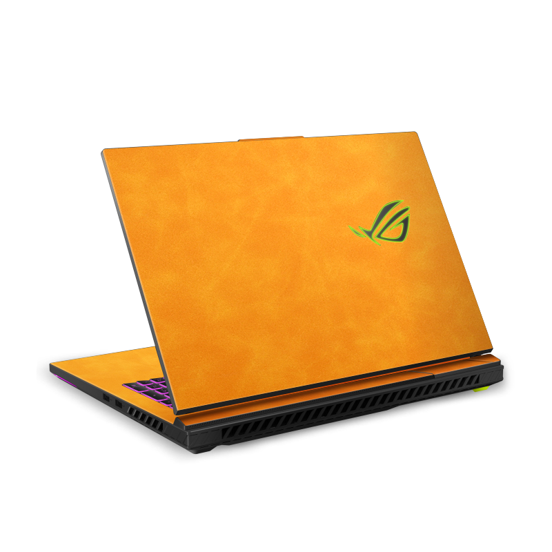 ASUS ROG Strix G16 (2025) Scrub Leather Skins Orange