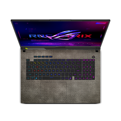 ASUS ROG Strix G18 (2025) Cowboy Fabric Skins Black