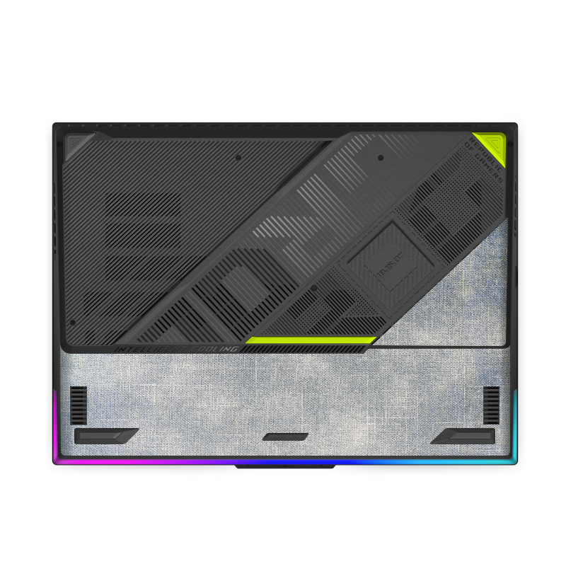 ASUS ROG Strix G18 (2025) Cowboy Fabric Skins Blue