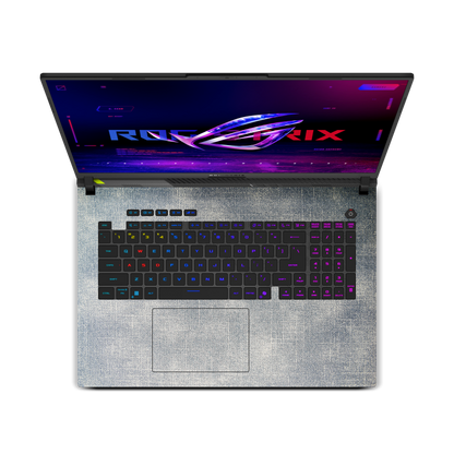 ASUS ROG Strix G18 (2025) Cowboy Fabric Skins Blue