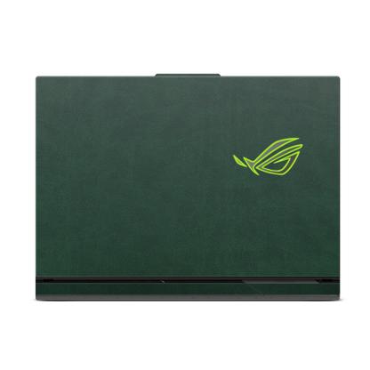 ASUS ROG Strix G18 (2025) Plain color Leather Skins Green