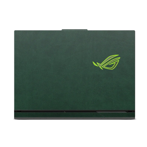 PU Leather Laptop Skin Cover for ASUS – Minimalist Protective Wrap - Green