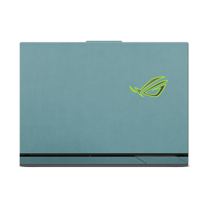 ASUS ROG Strix G18 (2025) Plain color Leather Skins Teal