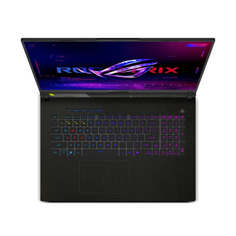 ASUS ROG Strix G18 (2025) Plain color Leather Skins Black