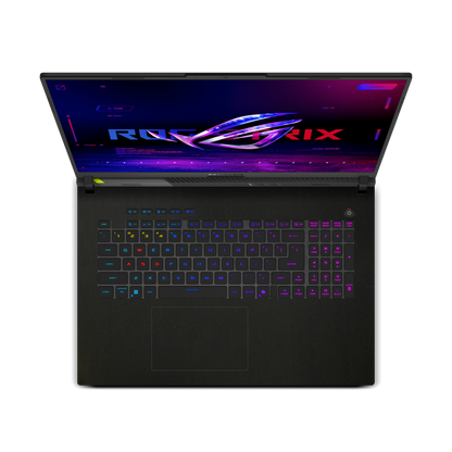 ASUS ROG Strix G18 (2025) Plain color Leather Skins Black