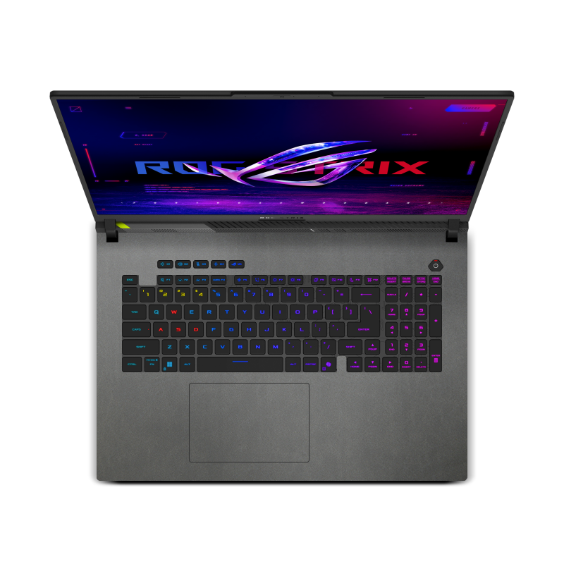 ASUS ROG Strix G18 (2025) Plain color Leather Skins Gray