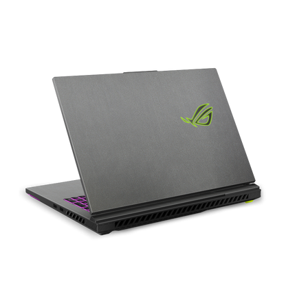 ASUS ROG Strix G18 (2025) Plain color Leather Skins Gray