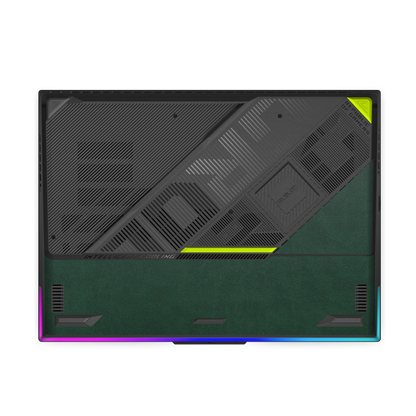 ASUS ROG Strix G18 (2025) Plain color Leather Skins Green