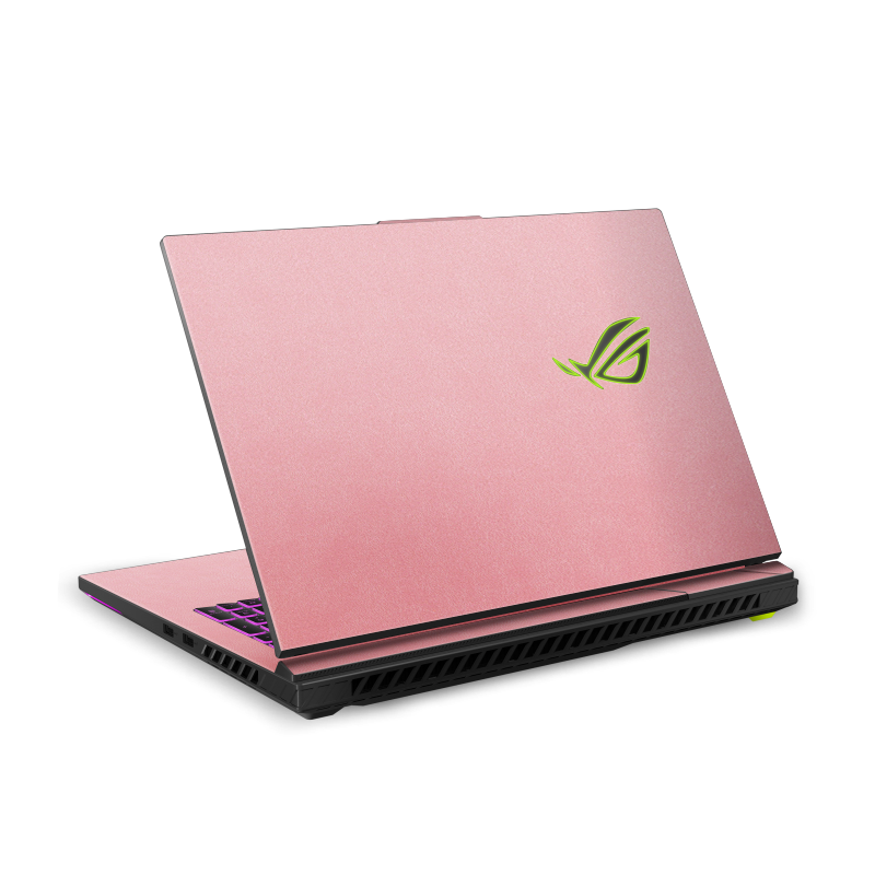 ASUS ROG Strix G18 (2025) Plain color Leather Skins Pink