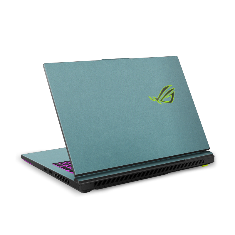 ASUS ROG Strix G18 (2025) Plain color Leather Skins Teal