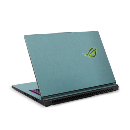 ASUS ROG Strix G18 (2025) Plain color Leather Skins Teal