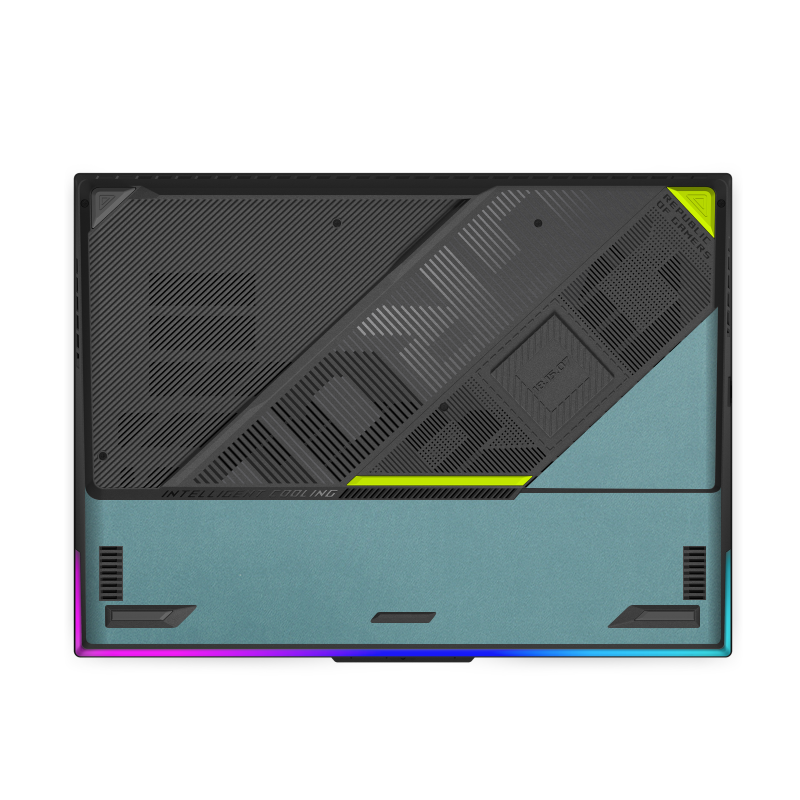ASUS ROG Strix G18 (2025) Plain color Leather Skins Teal
