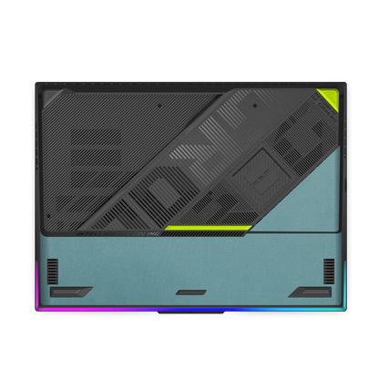 ASUS ROG Strix G18 (2025) Plain color Leather Skins Teal