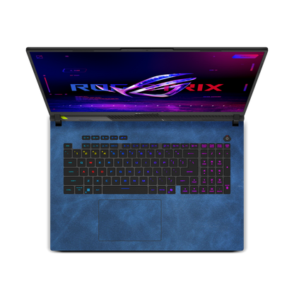 ASUS ROG Strix G18 (2025) Scrub Leather Skins Blue