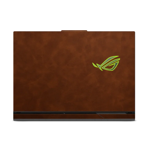 Leather Laptop Skin Cover for ASUS – Premium Protective Wrap - Coffee