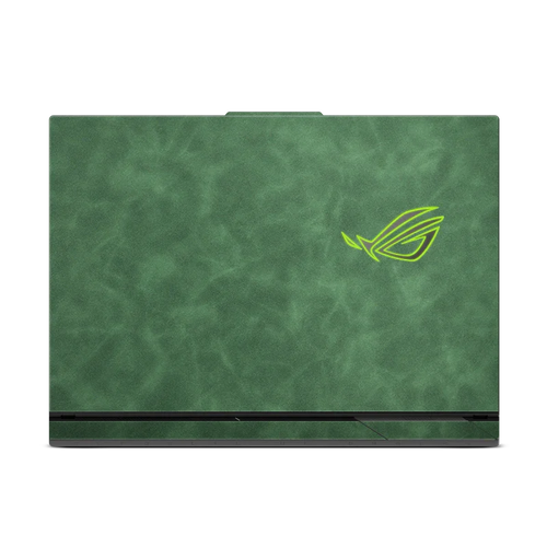 Leather Laptop Skin Cover for ASUS – Premium Protective Wrap - Green