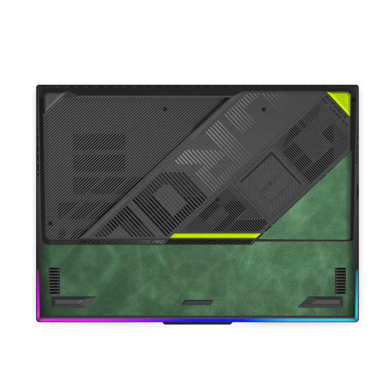 ASUS ROG Strix G18 (2025) Scrub Leather Skins Green