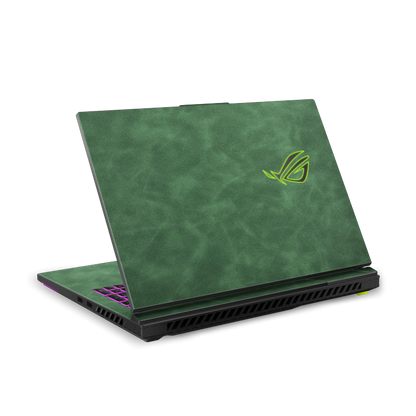 ASUS ROG Strix G18 (2025) Scrub Leather Skins Green
