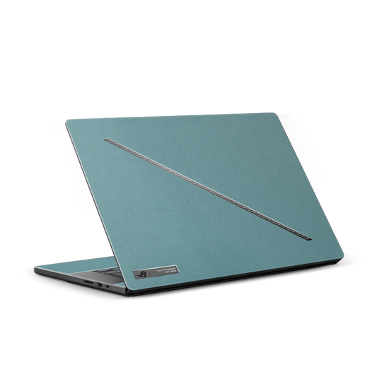 ASUS ROG Zephyrus G14 (2025) Plain Color Leather Skins Teal