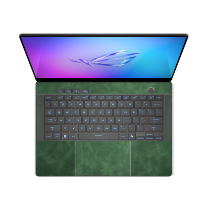 ASUS ROG Zephyrus G14 (2025) Scrub Leather Skins Green