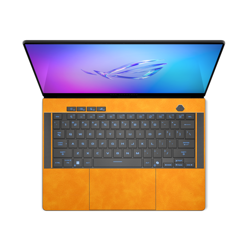 ASUS ROG Zephyrus G14 (2025) Scrub Leather Skins Orange