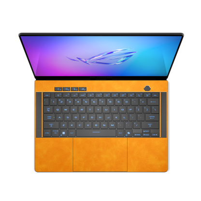 ASUS ROG Zephyrus G14 (2025) Scrub Leather Skins Orange